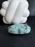 Бірюза натуральна «серце» з натуральної бірюзи камінь бірюза. 57*51*20 мм., фото 4