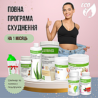 Набір для схуднення "Баланс" Гербалайф жіночий комплекс протеїн коктейль жироспалювач таблетки бади + Шейкер і ложка в подарунок