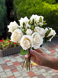 Букет декоративний із штучних квітів, 35 см (13 гілочок)