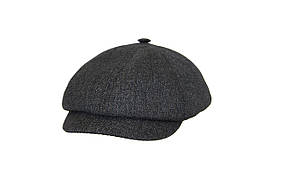 Восьмиклінка хуліганка кепка сіра демісезонна DAVANI 73009