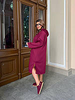 Трикотажна сукня в спортивному стилі великого розміру, фото 10