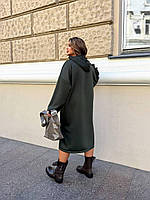 Трикотажна сукня в спортивному стилі великого розміру, фото 9