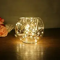 Світлодіодна гірлянда «Паутинка» 1,5 м, 10 LED, тепле біле світло, мережеве живлення, декор інтер’єру та свят