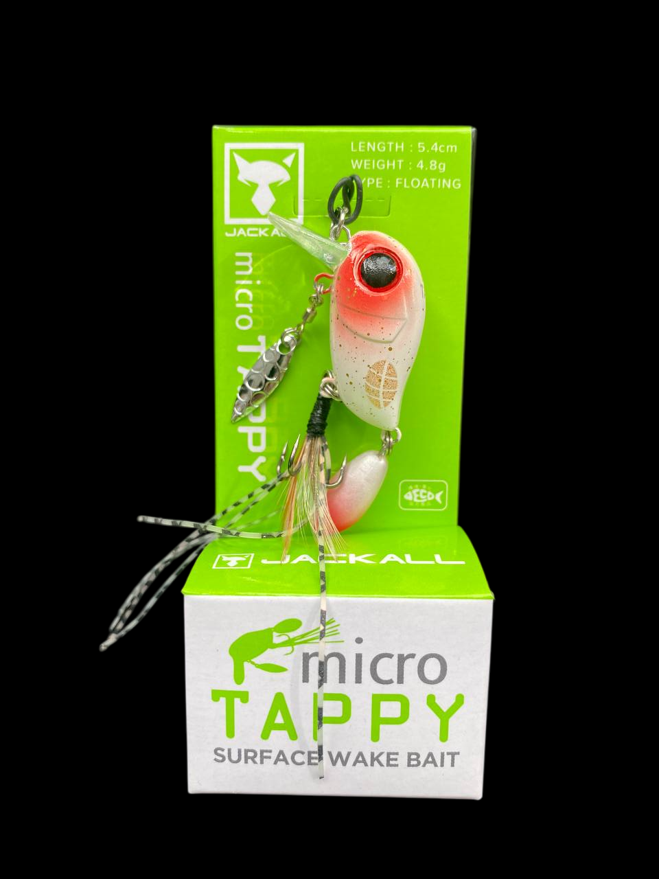 Воблер 3шт Columbia Micro Tappy 54F 4.8 г для голавля, окуня, жереха, щуки | Японська якість, фото 1