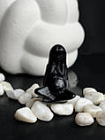 Гея богиня Землі обсидіан статуетка фігурка з натурального обсидіану., фото 5