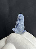 Гея богиня Землі статуетка фігурка з натурального каменю синій авантюрин ., фото 6