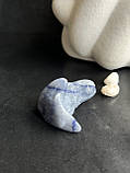 Гея богиня Землі статуетка фігурка з натурального каменю синій авантюрин ., фото 8