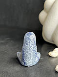 Гея богиня Землі статуетка фігурка з натурального каменю синій авантюрин ., фото 3