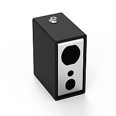 Модуль прихованого ел.підключення (для профільної стійки) Чорний