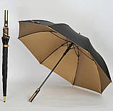 Гольф парасоля з золотистими вставками, фото 2