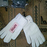 Жіночі рукавички з бантиком Корона, фото 9