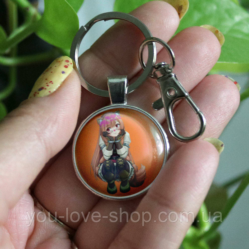 Брелок для ключів СХОДЖЕННЯ ГЕРОЯ ЩИТА — TATE NO YUUSHA NO NARIAGARI (4), фото 1