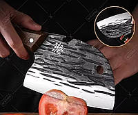 Кухонний сокира-шеф «Samurai Pro» з кованої сталі з дерев'яною ручкою
 нож Серб тесак