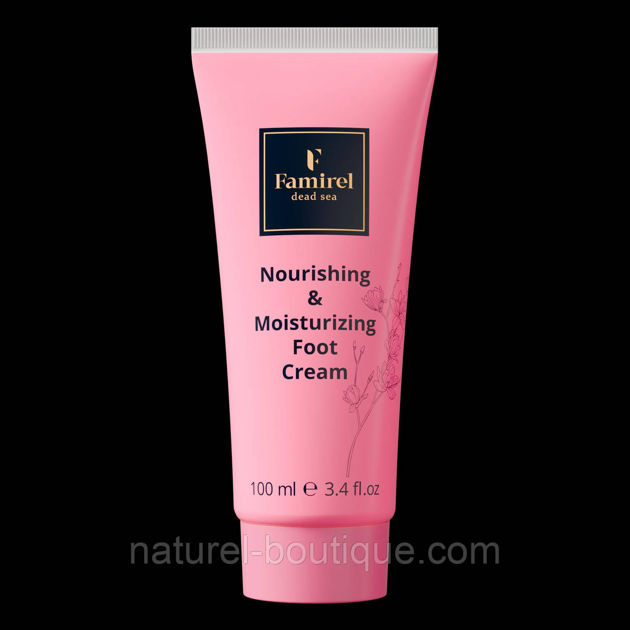 Живильний та зволожуючий крем Famirel для ніг 100мл, фото 1