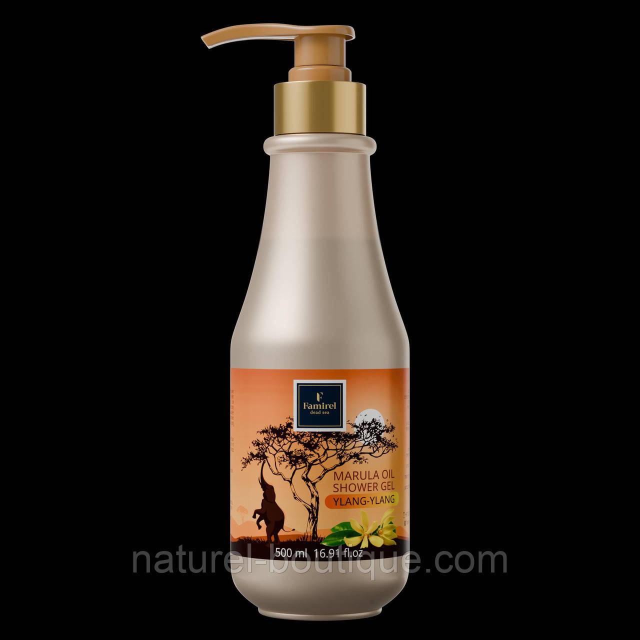 Гель для душу Famirel Marula Імбир та Бергамот 500мл, фото 1