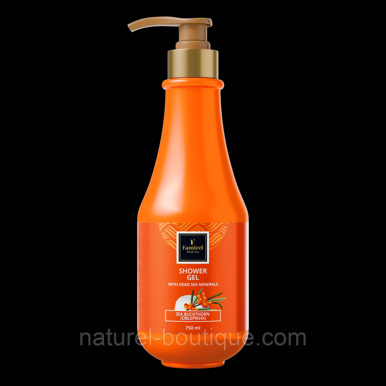 Гель для душу Famirel Обліпиха 750мл, фото 1