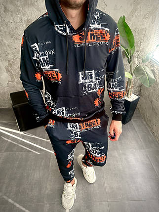 Спортивний костюм стильний осінь весна демісезон, фото 1