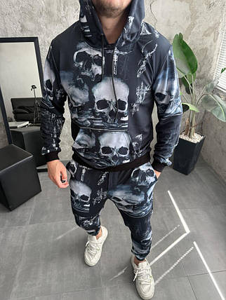 Спортивний костюм стильний осінь весна демісезон, фото 2