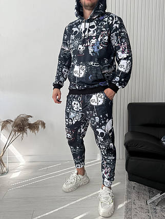 Спортивний костюм стильний осінь весна демісезон, фото 1