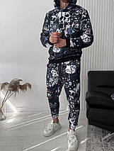 Спортивний костюм стильний осінь весна демісезон, фото 3