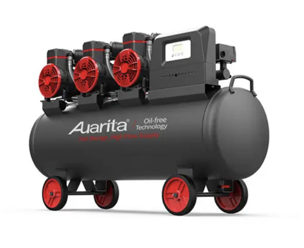 Безоливний компресор 100 3 поршня AUARITA 3F100-220, фото 1