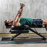 Домашній універсальний тренажер 40 в 1, компактний для всіх груп м’язів, багатофункціональний фітнес-комплекс, фото 6