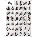 Домашній універсальний тренажер 40 в 1, компактний для всіх груп м’язів, багатофункціональний фітнес-комплекс, фото 9