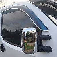 Накладка на дзеркала (2 шт., пласт) Carmos для Fiat Doblo I 2005-2010 рр