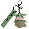 Брелок Бейбі Йода RESTEQ, Брелок на ключі Baby Yoda, Аксесуар для ключів Малюк Йода, Брелок Grogu, Брелок Грогу, фото 2