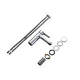 Змішувач латунний для раковини Lidz Astra 001F (k35) LDAST001FCRM48085 Chrome, фото 8