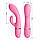 Вібратор-кролик PRETTY LOVE Marski рожевий, 18 х 3.6 см, фото 10