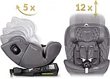 Автокрісло Nukido Prestige Line ISOFIX 0-36 кг, сіре, фото 6