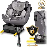 Автокрісло Nukido Prestige Line ISOFIX 0-36 кг, сіре, фото 7