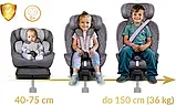 Автокрісло Nukido Prestige Line ISOFIX 0-36 кг, сіре, фото 8