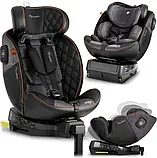 Автокрісло Nukido Prestige Line ISOFIX 0-36 кг, чорно-сіре, фото 2