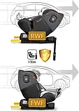 Автокрісло Nukido Prestige Line ISOFIX 0-36 кг, чорно-сіре, фото 8