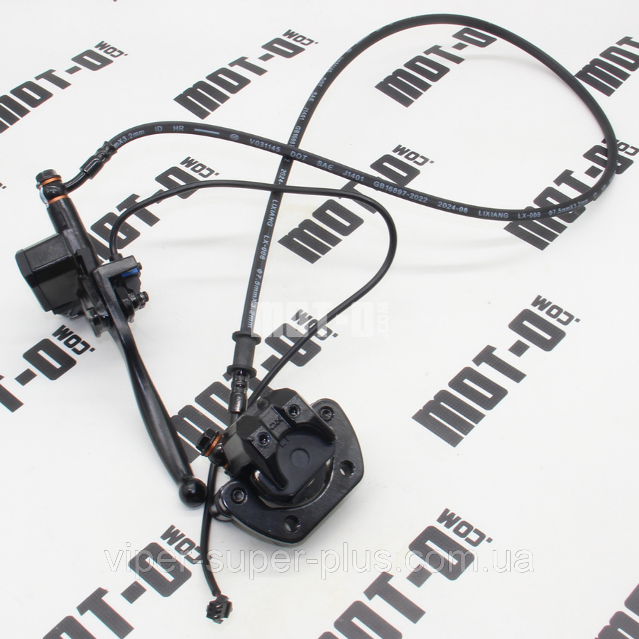 Гідравліка переднього гальма в зборі Fada RITMO III (FDEB 05LA-60) для електровелосипедів та мототехніки, фото 1