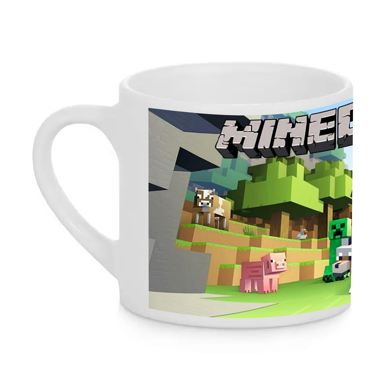 Чашка дитяча з друком "MINECRAFT" №2 (колір білий) (30179), фото 1