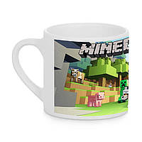 Чашка дитяча з друком "MINECRAFT" №2 (колір білий) (30179)