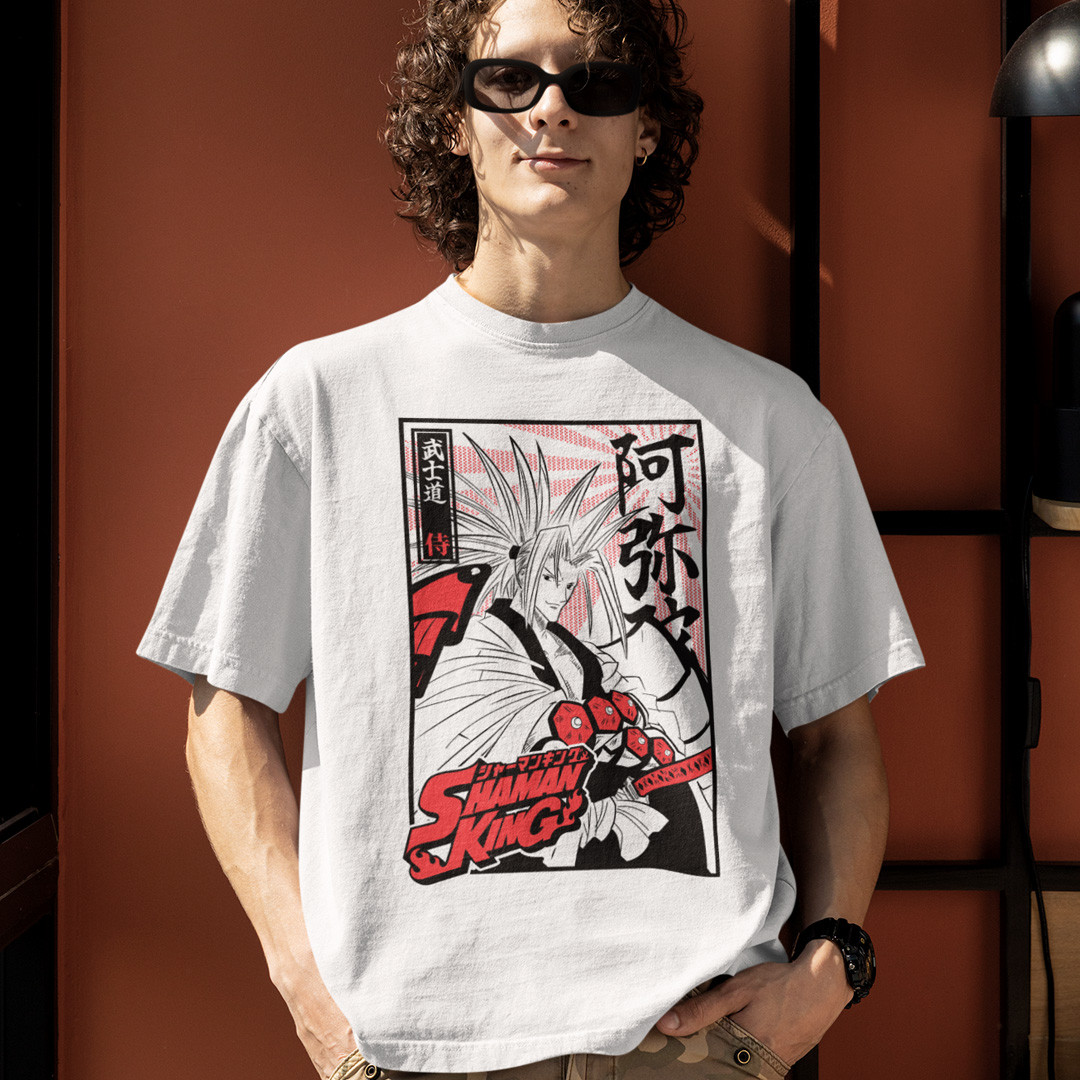 Футболка унісекс Shaman King - Amidamaru, фото 1
