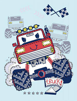 Алмазна мозаїка "Червона машинка" 15x20см AMV1226 G-Rich