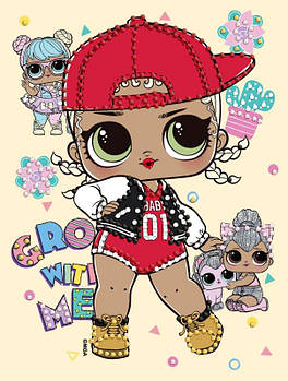 Алмазна мозаїка (вибіркова) "LOL Surprise! SWAG" 15x20см AML1196 G-Rich