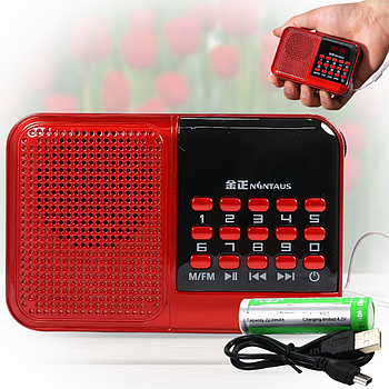 Портативний радіоприймач з підтримкою MP3 та FM-радіо BKK S61