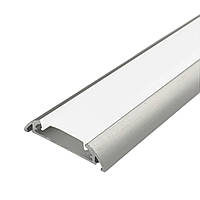 Алюмінієвий профіль з матовим розсіювачем LS20 (2м), анодований 2м (ціна за 1 м)