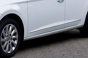 Молдинг дверний (4 шт, нерж.) для Seat Leon 2013-2020 рр