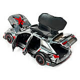 Машинка металева Audi RS6 DTM BETSAFE Ауді Авто Експерт сіра 1:24 звук світло 20,5*8,5*7см (1042-10), фото 5