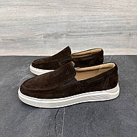 Лофери весна/осінь, колір коричневий