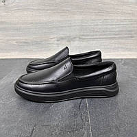 Лофери весна/осінь, колір чорний