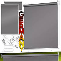 Солнцезащитные вертикальные ролеты KESSER 100 х 240 см Серый Германия