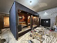 Schlüsselfertige Wellnesszonen: Sauna + SPA + Chill Tubs von Thermowood Production. Video